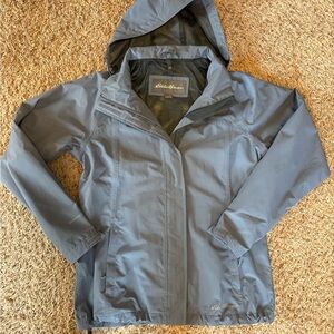 Eddie Bauer periwinkle blue Hooded Outerwear